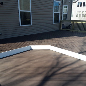 Multi level Timber Tech Deck by Warrenville, IL