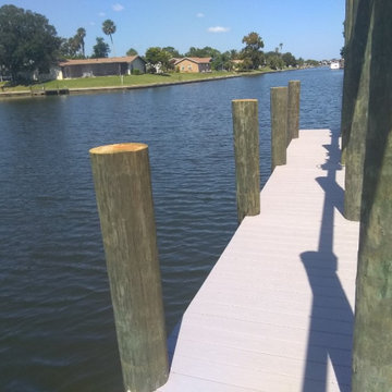 New Boat Dock Construction in Palm Coast