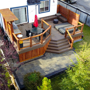 New Composite deck and patio