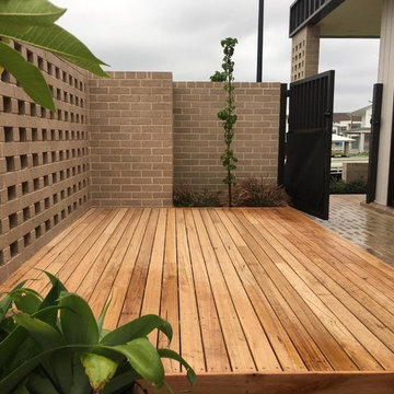 New Deck to Courtyard