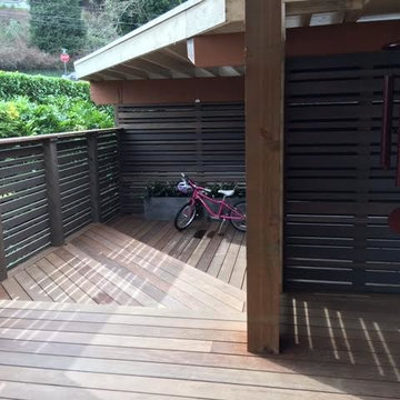 New Garage, and Deck