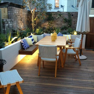 Esempio di una terrazza contemporanea