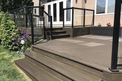 Example of a deck design in Calgary