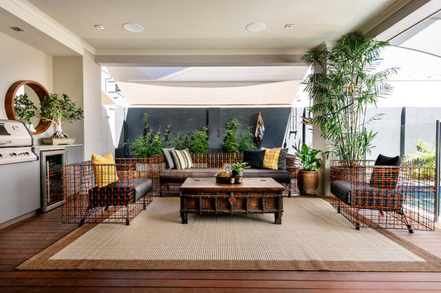 Contemporary Deck by Collected Interiors