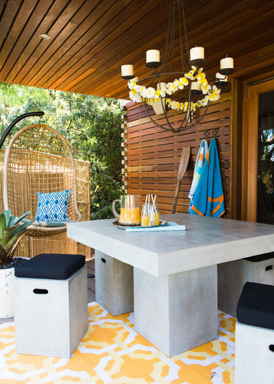Beach Style Deck by The Home