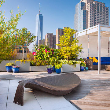 NYC Roof Terrace Garden