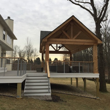Open Porch and Deck Combination in Lemont, IL