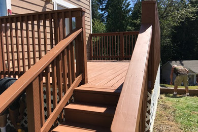 Deck - craftsman deck idea in Portland