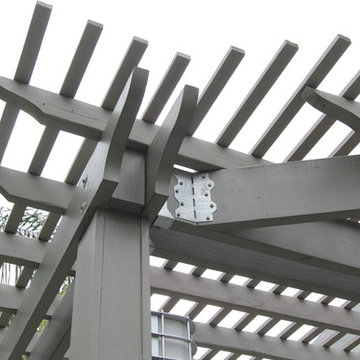 Outdoor Area with Deck Pergola in Rice/Museum District