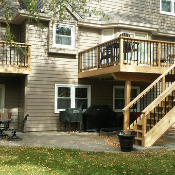 Outdoor Deck and Bedroom Balcony