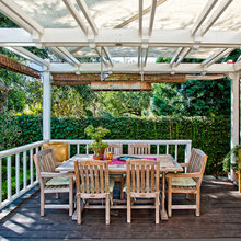 Covered outdoor deck
