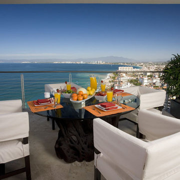Outdoor Dining Table on Terrace - Puerto Vallarta, Mexico