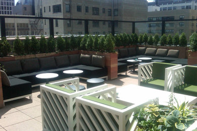 Example of a transitional deck design in Chicago
