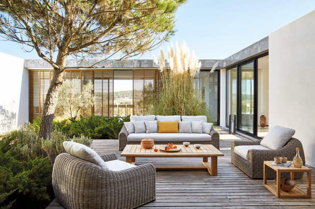 Klassisch modern Terrasse by McKenzie & Willis Christchurch