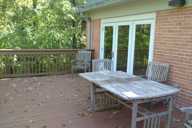 Inspiration for a deck remodel in Little Rock