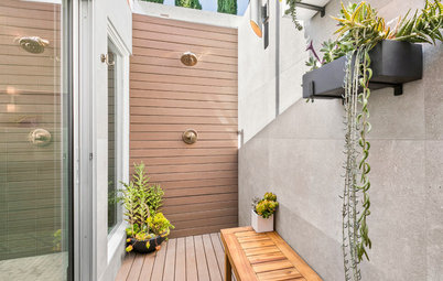 New Outdoor Shower Turns a Master Bathroom Into an Oasis