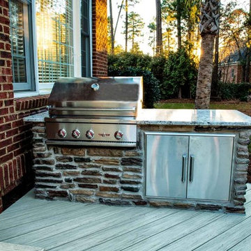 Outdoor Living Combination Space in the Wildewood Community of East Columbia, SC