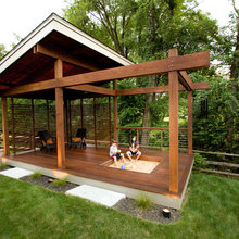 Backyard pavilion