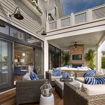 Outdoor Living, Transitional Coastal Architecture, Avalon, NJ