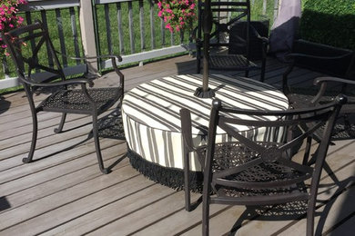 Example of a transitional deck design in Kansas City