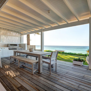 This is an example of a beach style deck in Central Coast.