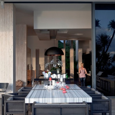 Inspiration for a modern deck remodel in Other