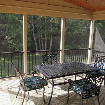Partial Covered Wood Deck