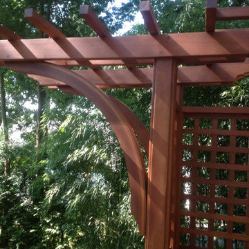 Pergola and Privacy Screen (detail)