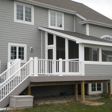 Pewaukee Deck Remodel with Screen Porch