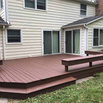 Pittsford Deck stain