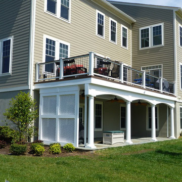 Pitzely deck and patio
