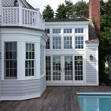 Poolside Replacement Doors - Kennebunkport, Maine