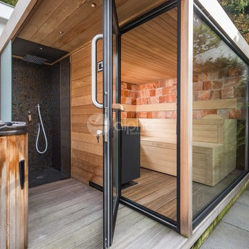 Project Outdoor Sauna + Outdoor Shower