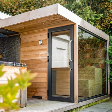 Project Outdoor Sauna + Outdoor Shower
