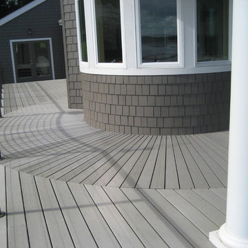 Radial deck pattern