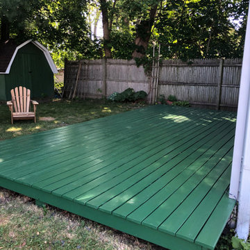 Re-Painted Deck