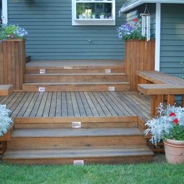 Redmond custom clear cedar deck
