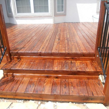 Redwood Deck Refinish/Restoration & Staining