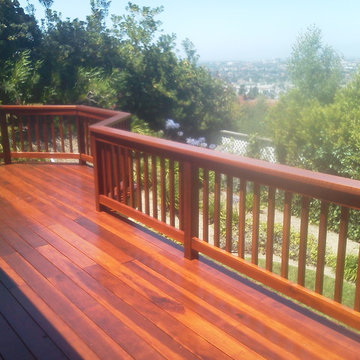 Redwood Decking and Fencing