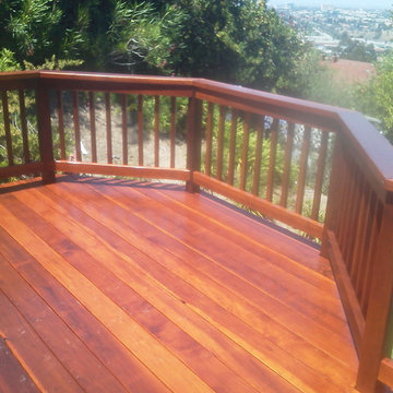 Redwood Decking and Fencing