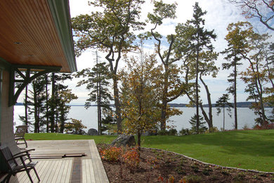 Elegant deck photo in Portland Maine