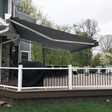 Retractable Awning with Led Lights