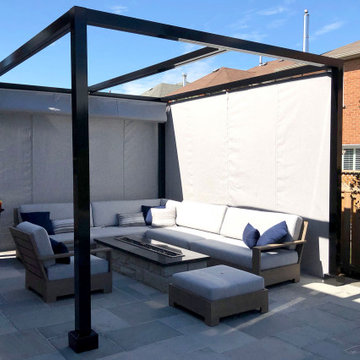 Retractable Shade Structure, Vaughan