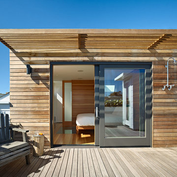 Roof Deck Addition with Outdoor Shower