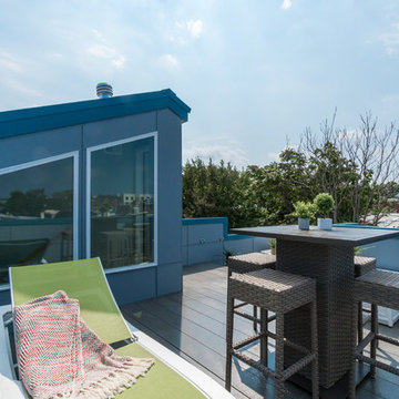 Roof Deck on Historic Row House