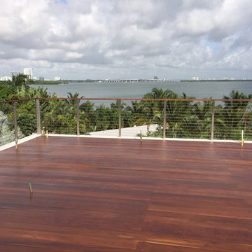 Rooftop Deck overlooking Miami Waterway