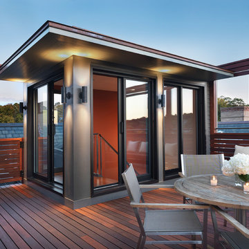 Rooftop Mahogany Deck