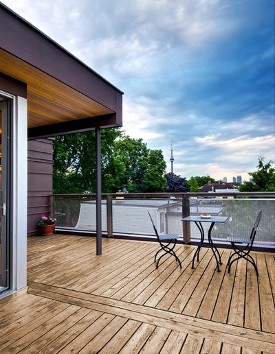 Contemporáneo Terraza y balcón by Andrew Snow Photography