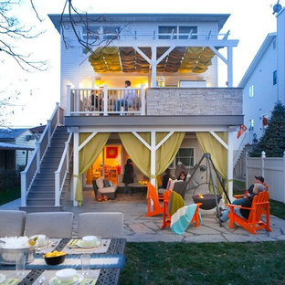 Eclectic deck photo in New York