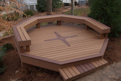 Inspiration for a craftsman deck remodel in Other